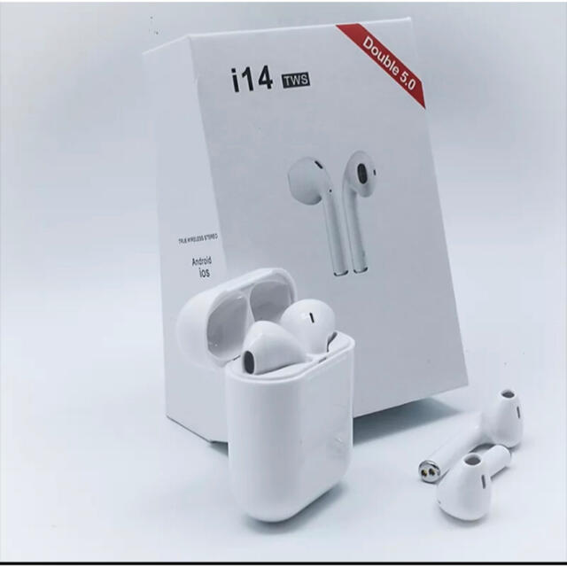 Bluetoothワイヤレスイヤホン 高音質 Apple iPhoneも使用可能 スマホ/家電/カメラのオーディオ機器(ヘッドフォン/イヤフォン)の商品写真