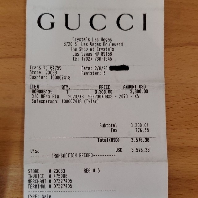 Gucci(グッチ)のGUCCIジャケット メンズのジャケット/アウター(ブルゾン)の商品写真