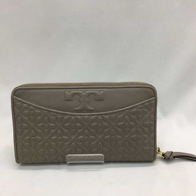 Tory Burch(トリーバーチ)の▼▼TORY BURCH トリーバーチ レディース長財布 BRYANT ラウンドファスナー 46186 グレージュ ハンドメイドのファッション小物(財布)の商品写真