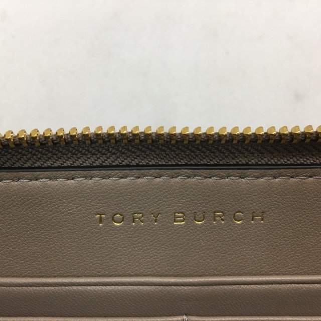 Tory Burch(トリーバーチ)の▼▼TORY BURCH トリーバーチ レディース長財布 BRYANT ラウンドファスナー 46186 グレージュ ハンドメイドのファッション小物(財布)の商品写真