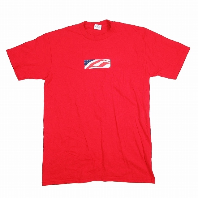 シュプリーム 01AW Patriot Box Logo Tee パトリオット