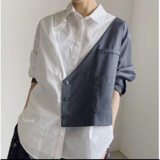 アメリヴィンテージ(Ameri VINTAGE)のAMERI ジャケットドッキングシャツ(シャツ/ブラウス(長袖/七分))