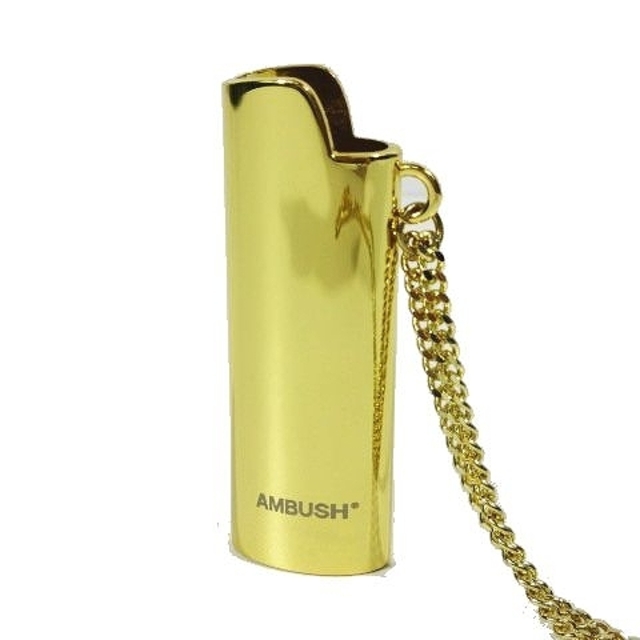 アンブッシュ AMBUSH ライターケース ネックレス ゴールドアクセサリー