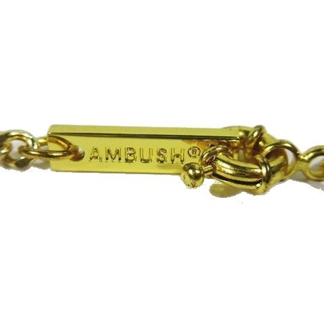 AMBUSH(アンブッシュ)のアンブッシュ AMBUSH ライターケース ネックレス ゴールド メンズのアクセサリー(ネックレス)の商品写真