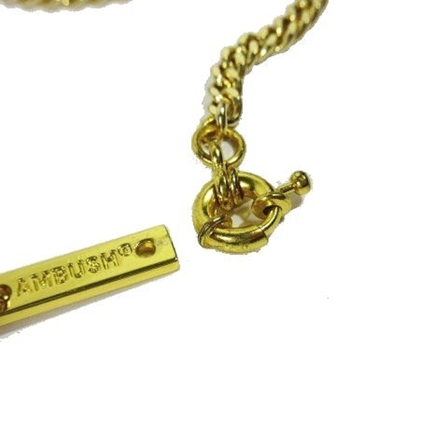 AMBUSH(アンブッシュ)のアンブッシュ AMBUSH ライターケース ネックレス ゴールド メンズのアクセサリー(ネックレス)の商品写真