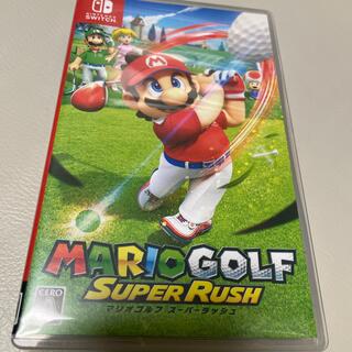 ニンテンドースイッチ(Nintendo Switch)のマリオゴルフ　スーパーラッシュ(家庭用ゲームソフト)