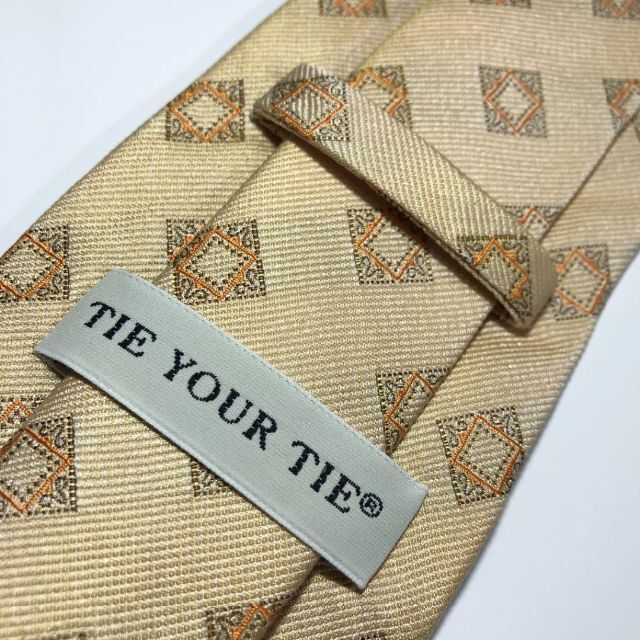 新品超激得 TIE YOUR TIE 美品 タイユアタイ イタリア製 ハンドメイド ネクタイ 織柄 スクエアドットの通販 by Tie  specialty store｜タイユアタイならラクマ