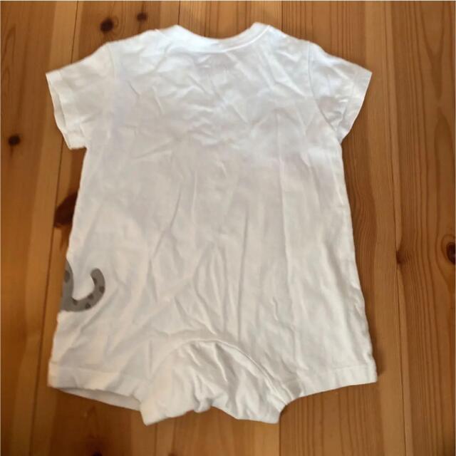 MUJI (無印良品)(ムジルシリョウヒン)のMUJI 70cm 半袖ロンパース キッズ/ベビー/マタニティのベビー服(~85cm)(ロンパース)の商品写真