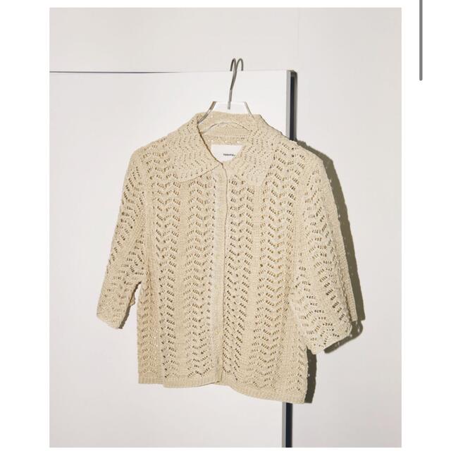 TODAYFUL(トゥデイフル)の Lace Knit Shirts レディースのトップス(シャツ/ブラウス(半袖/袖なし))の商品写真