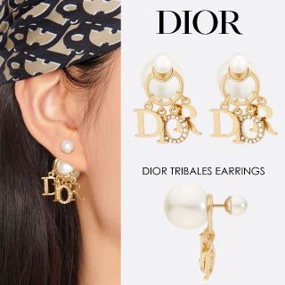 ディオール(Christian Dior) ピアス(ホワイト/白色系)の通販 99点