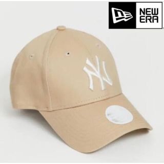 ニューエラー(NEW ERA)の【海外限定】NEW ERA ニューエラ キャップ NY ヤンキース ベージュ(キャップ)