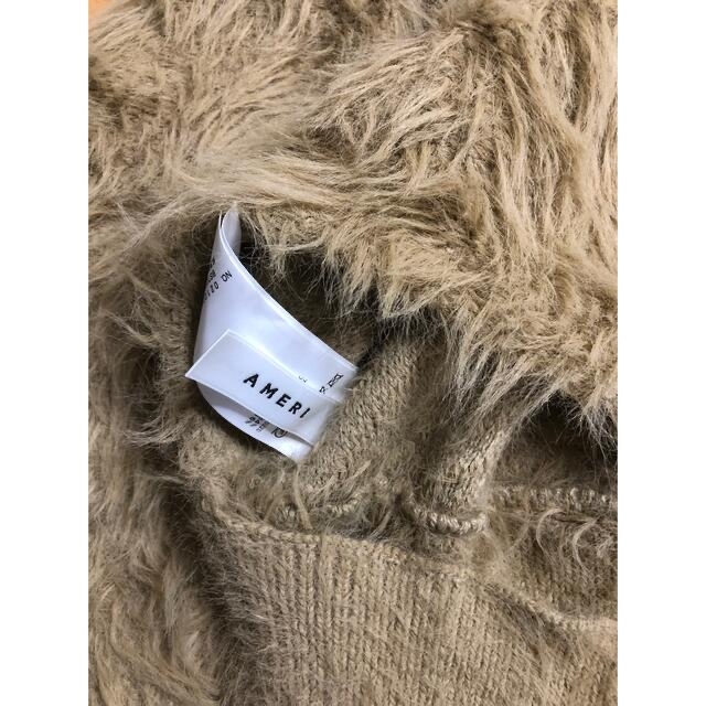 Ameri VINTAGE(アメリヴィンテージ)の2WAY FURRY KNIT TOP レディースのトップス(ニット/セーター)の商品写真