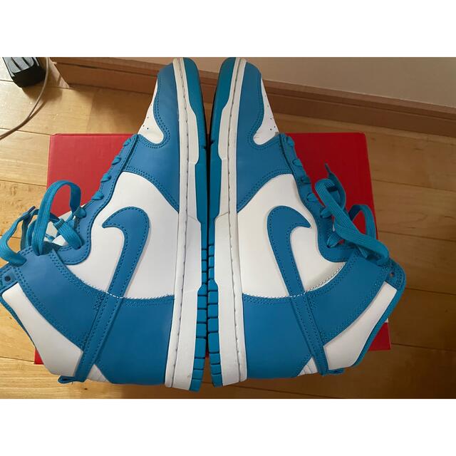 NIKE(ナイキ)のNIKE DUNK HIGH UNC 26.5cm メンズの靴/シューズ(スニーカー)の商品写真