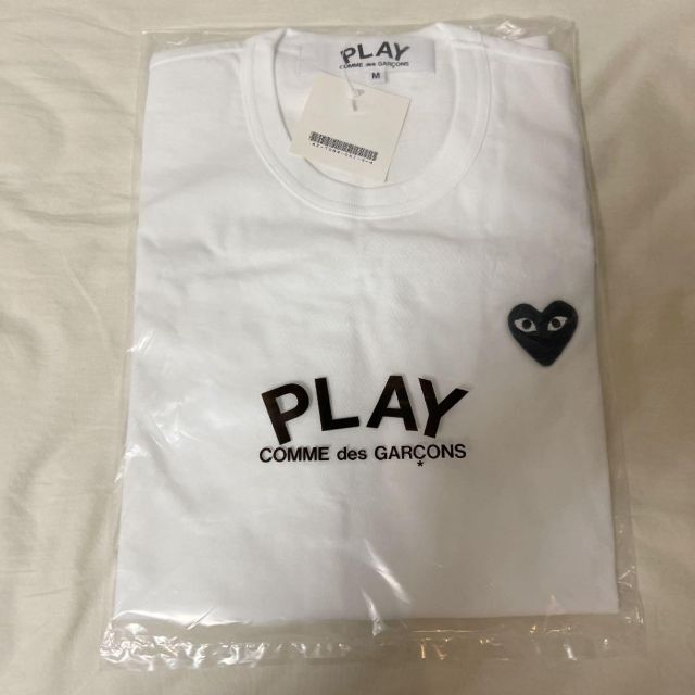 希少完売✫入手困難✫PLAY プレイ コムデギャルソン Ｔシャツ XL ホワイト