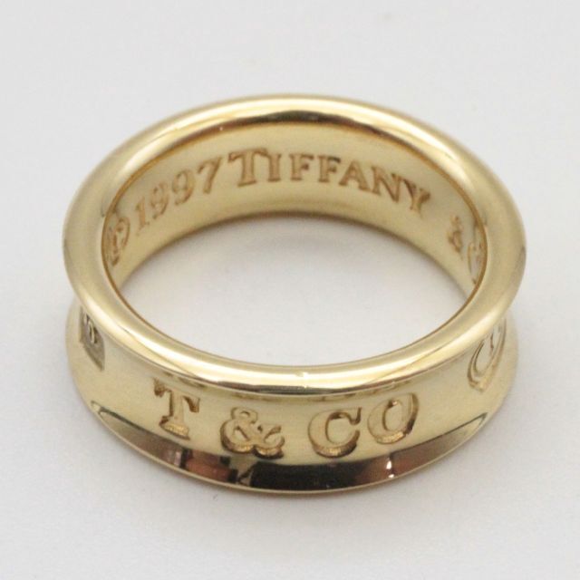 Tiffany & Co. - ティファニー1837ナローリング750YG【美品】の通販 by