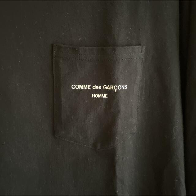 COMME des GARCONS(コムデギャルソン)のgarcons homme 定番 ロンtee Lサイズ メンズのトップス(Tシャツ/カットソー(七分/長袖))の商品写真
