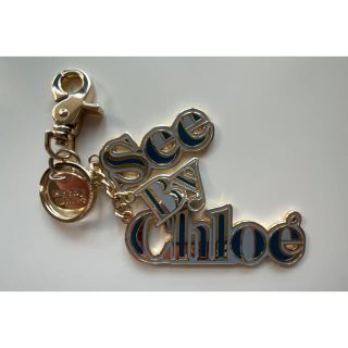 シーバイクロエ(SEE BY CHLOE)の【美品】See by chloe シーバイクロエ　キーホルダー／バックチャーム(チャーム)