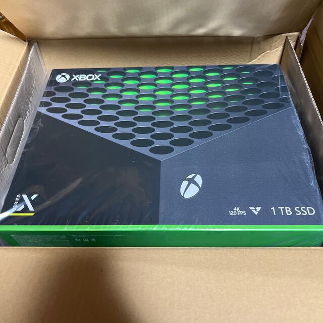 Xbox(エックスボックス)のXbox series x    新品　未開封 エンタメ/ホビーのゲームソフト/ゲーム機本体(家庭用ゲーム機本体)の商品写真