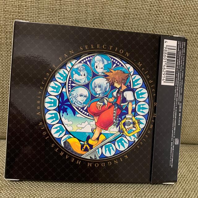 SQUARE ENIX(スクウェアエニックス)のKINGDOM HEARTS 10th Anniversary FAN SELE エンタメ/ホビーのCD(ゲーム音楽)の商品写真