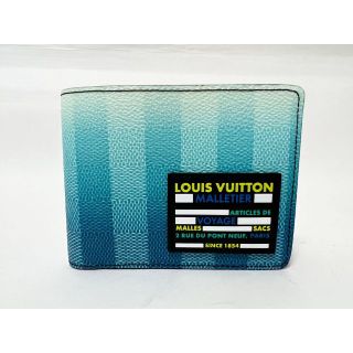 ルイヴィトン(LOUIS VUITTON)のルイウ゛ィトン ダミエ ストライプ ポルトフォイユ・ミュルティプル M81319(折り財布)