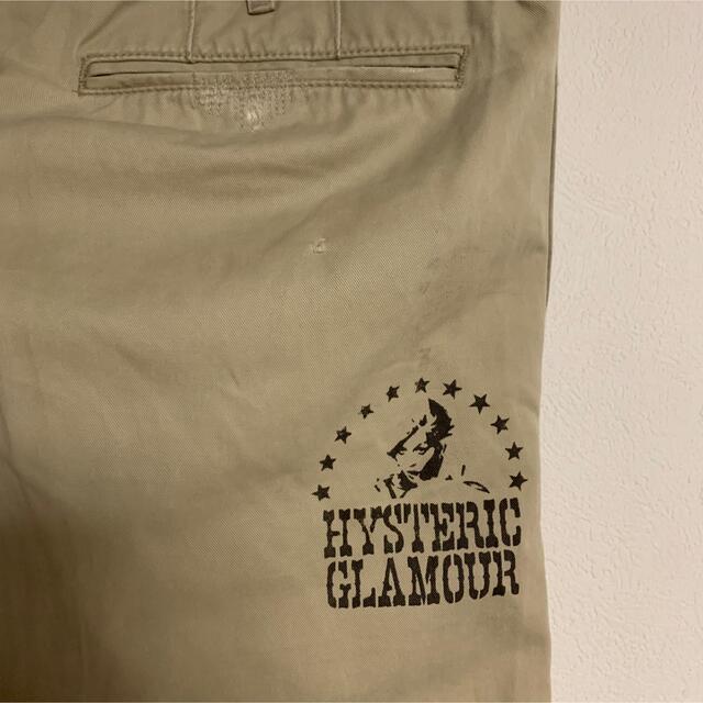 HYSTERIC GLAMOUR(ヒステリックグラマー)のHYSTERIC GLAMOUR  ダメージ加工　リメイク　チノパン メンズのパンツ(チノパン)の商品写真