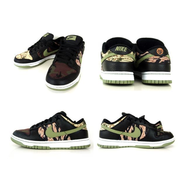 NIKE(ナイキ)のナイキNIKE■DUNK LOW SE BLACK MULTICAMOスニーカー メンズの靴/シューズ(スニーカー)の商品写真