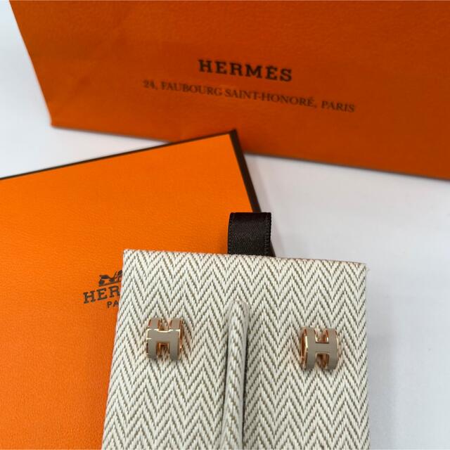 大人の上質 Hermes - 大人気 入手困難 エルメス ミニポップH ピアス