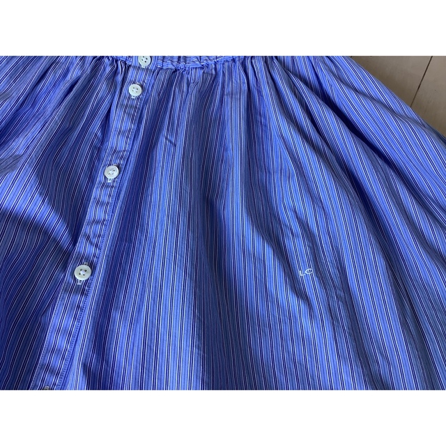 GYMPHLEX(ジムフレックス)のGymphlex ジムフレックス　マキシ　ロング　スカート　ストライプ　 レディースのスカート(ロングスカート)の商品写真