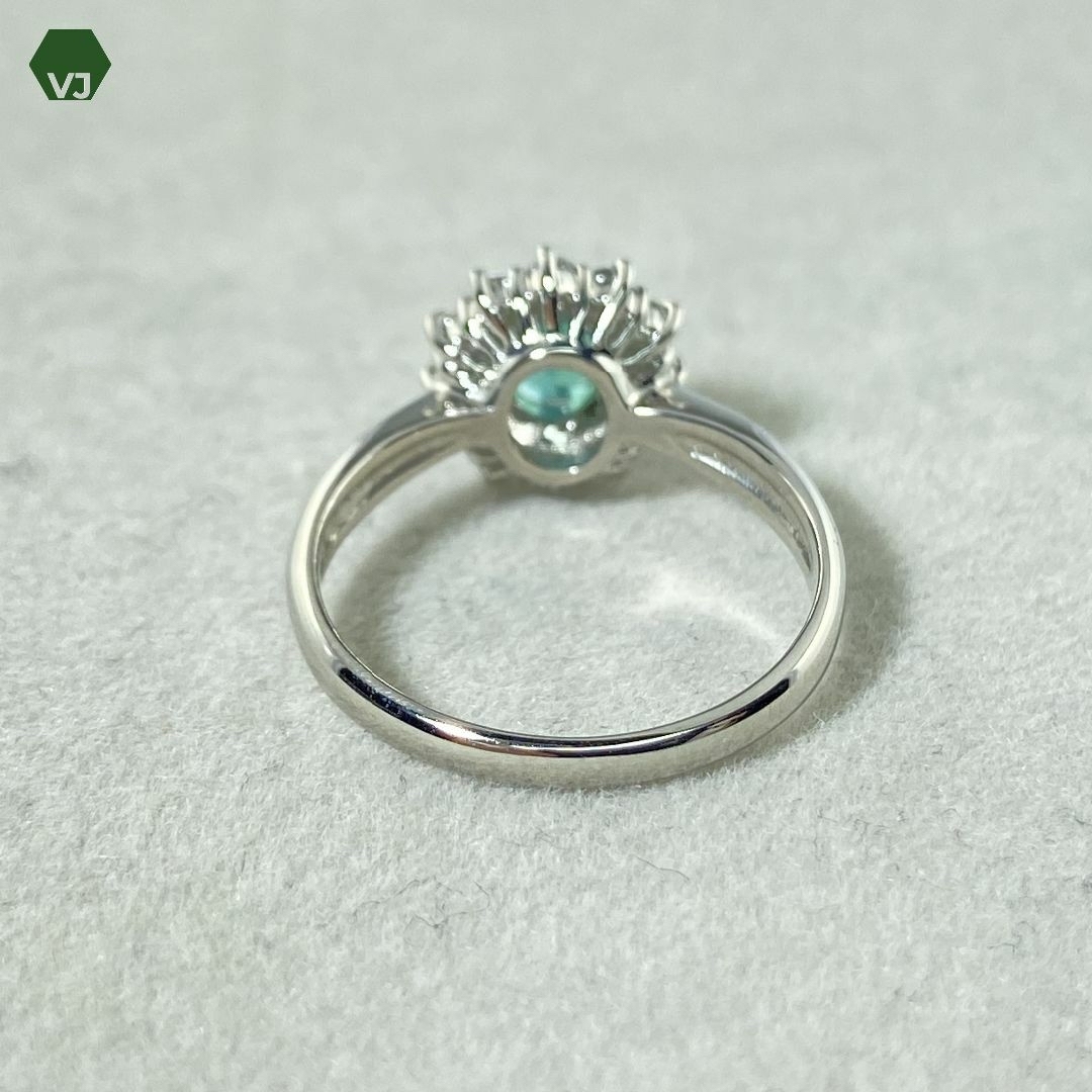 【15-13】エメラルド　ダイヤモンド　リング　E0.47ct D0.33ct  レディースのアクセサリー(リング(指輪))の商品写真