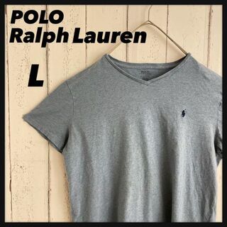 ポロラルフローレン(POLO RALPH LAUREN)のポロラルフローレン⭐️Tシャツ 半袖 ポニー刺繍 ロゴ刺繍 ワンポイントロゴ L(Tシャツ/カットソー(半袖/袖なし))