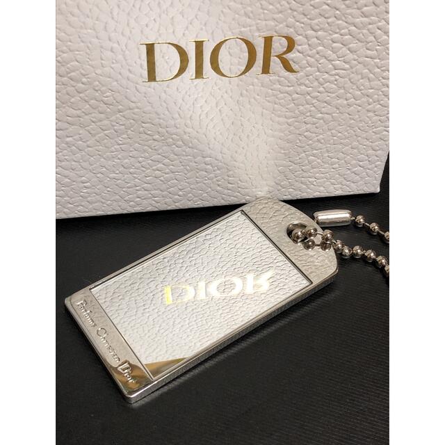 Christian Dior(クリスチャンディオール)の激レア プレミア 希少 ノベルティ DIOR ディオール ミラーチャーム 未発売 レディースのアクセサリー(チャーム)の商品写真