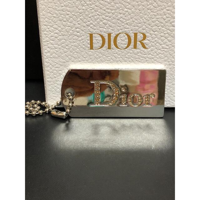 Christian Dior(クリスチャンディオール)の激レア プレミア 希少 ノベルティ DIOR ディオール ミラーチャーム 未発売 レディースのアクセサリー(チャーム)の商品写真