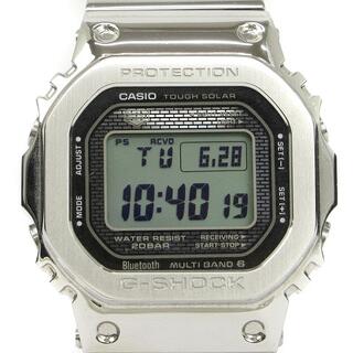 ジーショック(G-SHOCK)のカシオジーショック 腕時計 電波ソーラー GMW-B5000D シルバー系(腕時計)