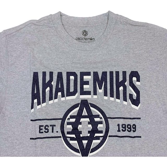 AKADEMIKS(アカデミクス)のアカデミクス EST.1999 ブランドロゴ 半袖 Tシャツ L メンズのトップス(Tシャツ/カットソー(半袖/袖なし))の商品写真