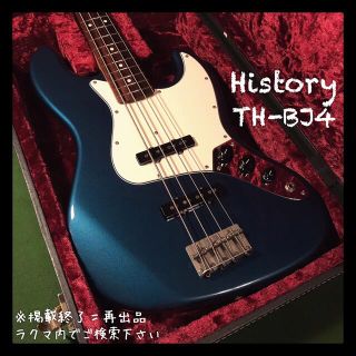 history TH-BJ4/R DLB 中古　美品　値下げ中　送料無料(エレキベース)