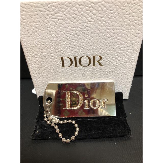 Christian Dior(クリスチャンディオール)の激レア プレミア 希少 ノベルティ DIOR ディオール ミラーチャーム 未発売 レディースのアクセサリー(チャーム)の商品写真