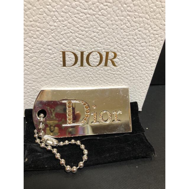 Christian Dior(クリスチャンディオール)の激レア プレミア 希少 ノベルティ DIOR ディオール ミラーチャーム 未発売 レディースのアクセサリー(チャーム)の商品写真