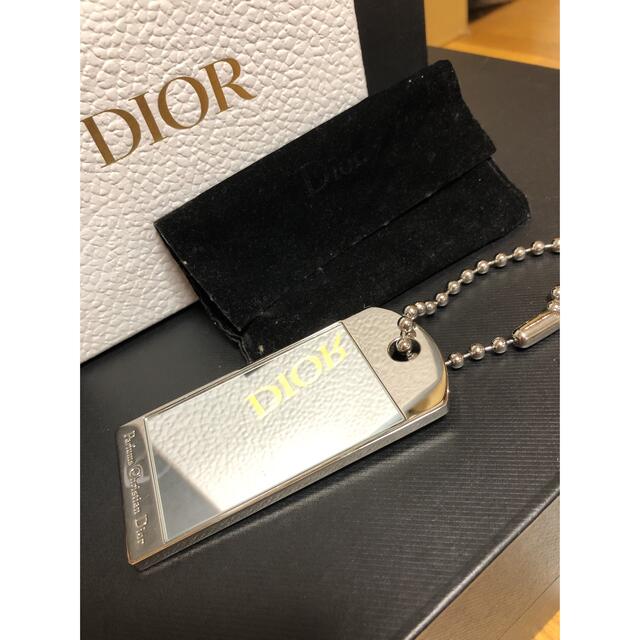 Christian Dior(クリスチャンディオール)の激レア プレミア 希少 ノベルティ DIOR ディオール ミラーチャーム 未発売 レディースのアクセサリー(チャーム)の商品写真