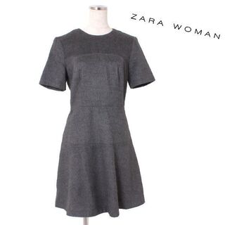 ザラ(ZARA)の新品 ZARA WOMAN 半袖ミニワンピース 定価9,990円 sizeXS (ミニワンピース)