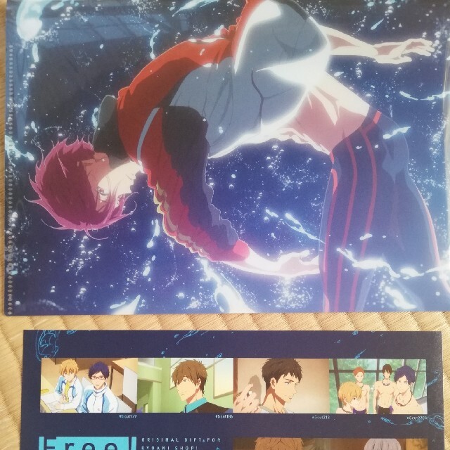 Free!　Dive to the Future3 京アニショップ特典 ミニ複製