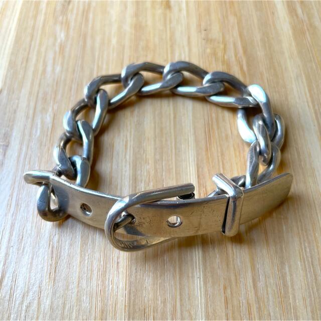 Maison Martin Margiela(マルタンマルジェラ)のvintage silver925 mexican jewerly  バックル メンズのアクセサリー(ブレスレット)の商品写真