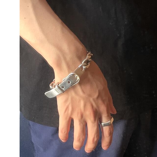 Maison Martin Margiela(マルタンマルジェラ)のvintage silver925 mexican jewerly  バックル メンズのアクセサリー(ブレスレット)の商品写真