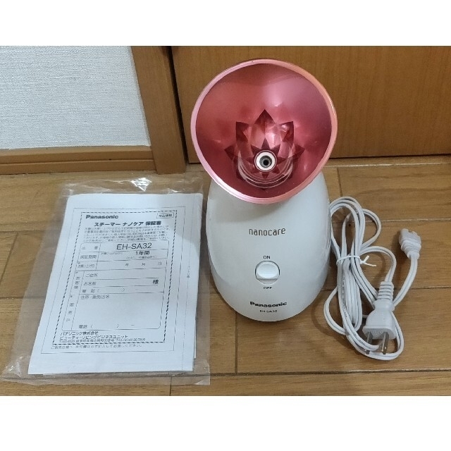 スチーマー ナノケア スマホ/家電/カメラの美容/健康(フェイスケア/美顔器)の商品写真