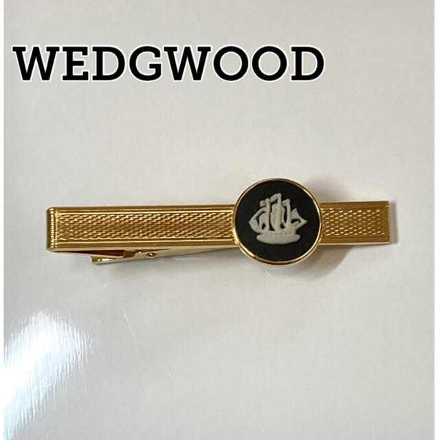 WEDGWOOD - WEDGWOOD 帆船 ゴールド ネクタイ ピン ウエッジウッド