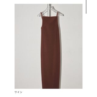 トゥデイフル(TODAYFUL)のtodayful ワンピース　backopen pencil dress(ロングワンピース/マキシワンピース)