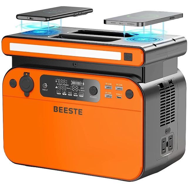 【国内発送】 BEESTE GT500 ポータブル電源 大容量 リン酸鉄リチウム電池 1620 その他