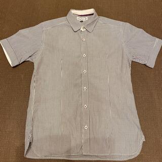クランプリュス(KLEIN PLUS)のKLEIN PLUS クランプリュス　メンズ　半袖　シャツ　ストライプ(Tシャツ/カットソー(半袖/袖なし))
