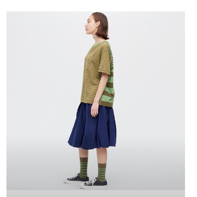 UNIQLO(ユニクロ)のバルーンシェイプスカート　UNIQLO レディースのスカート(ひざ丈スカート)の商品写真