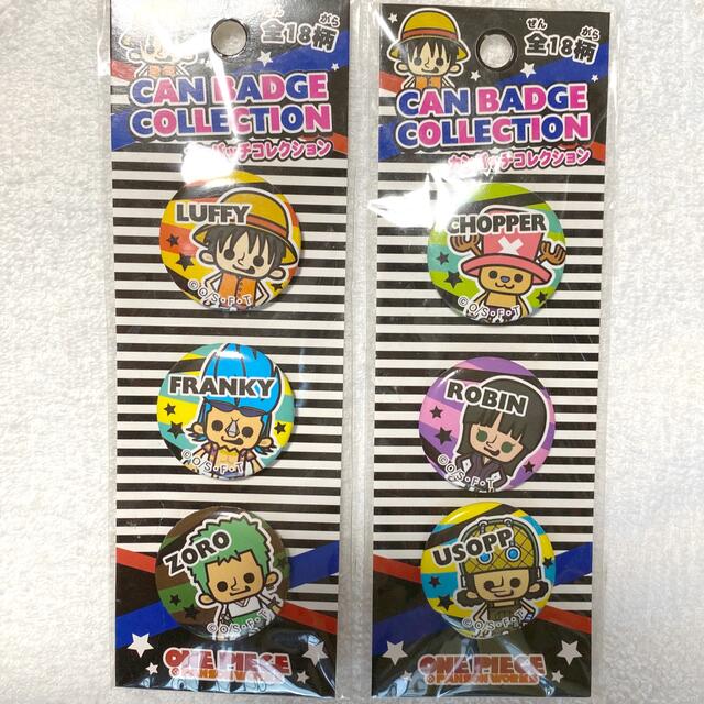 ONE PIECE ワンピース　缶バッジ　18個