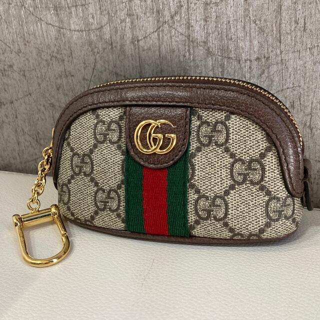 新品GUCCI グッチ オフィディア小銭入 シェリー マーモント GGスプ 極 ...
